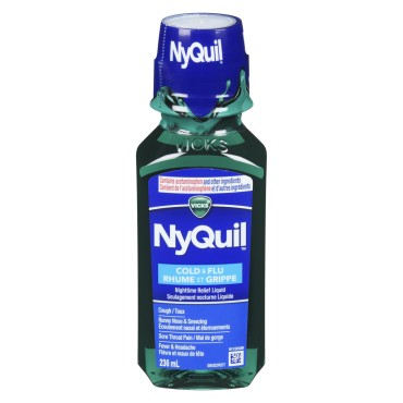 NyQuil cold & flu liquid 236ml