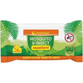 PestShield Mosquito & Insect Repellent Wipes 25's