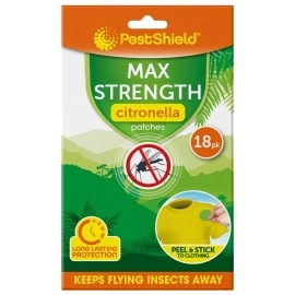 PestShield Max Strength Citronella Patches 18's