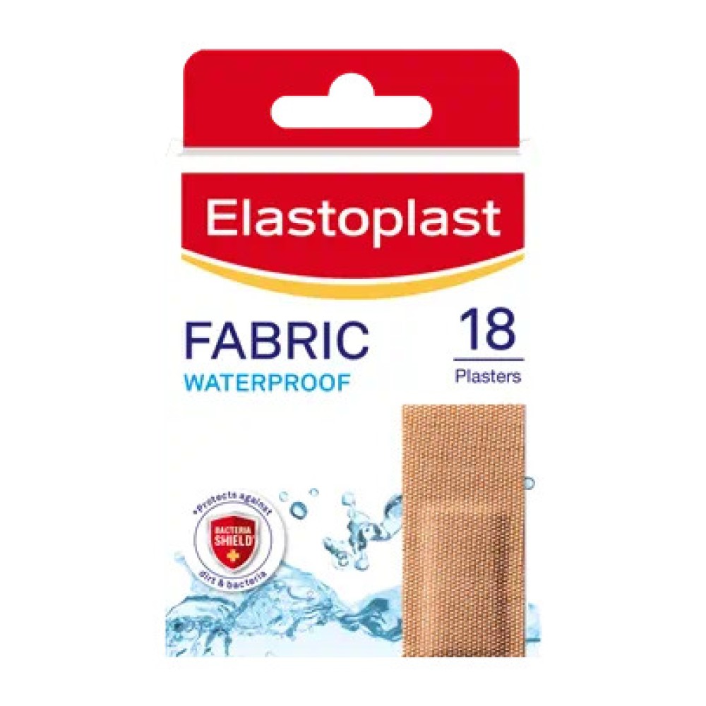 Elastoplast- Fabric Waterproof Plasters 18's