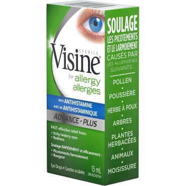 Visine For Allergy With Antihistamine Advance Plus 15ml