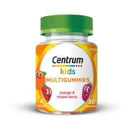 Centrum Multigummies Kids Orange and Mixed Berry 30s