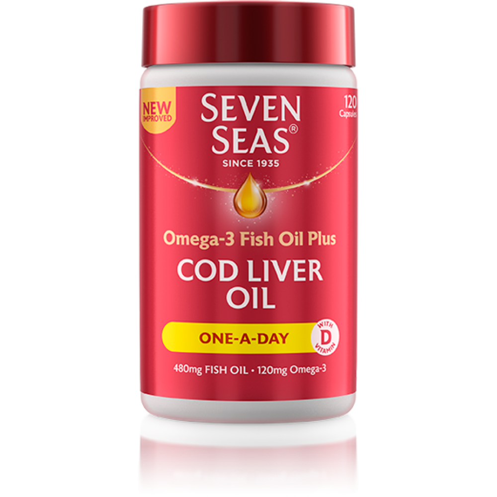 Seven Seas Cod Liver Oil Once A Day 120's