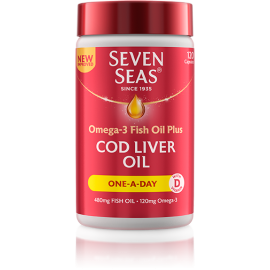 Seven Seas Cod Liver Oil Once A Day 120's