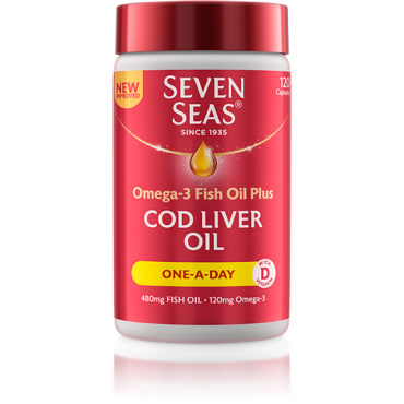 Seven Seas Cod Liver Oil Once A Day 120's