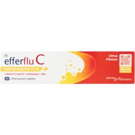 Efferflu C Immune Booster Plus Vitamin D 20 Effervescent Tabs