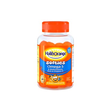 Haliborange Omega 3 & Multivitamins Orange Flavour Softies 30's