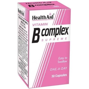 Health Aid Vitamin B Complex Supreme Capsules 30's