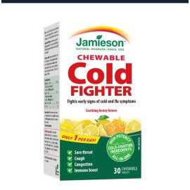 Jamieson Cold Fighter Chewable Tablets 30,s