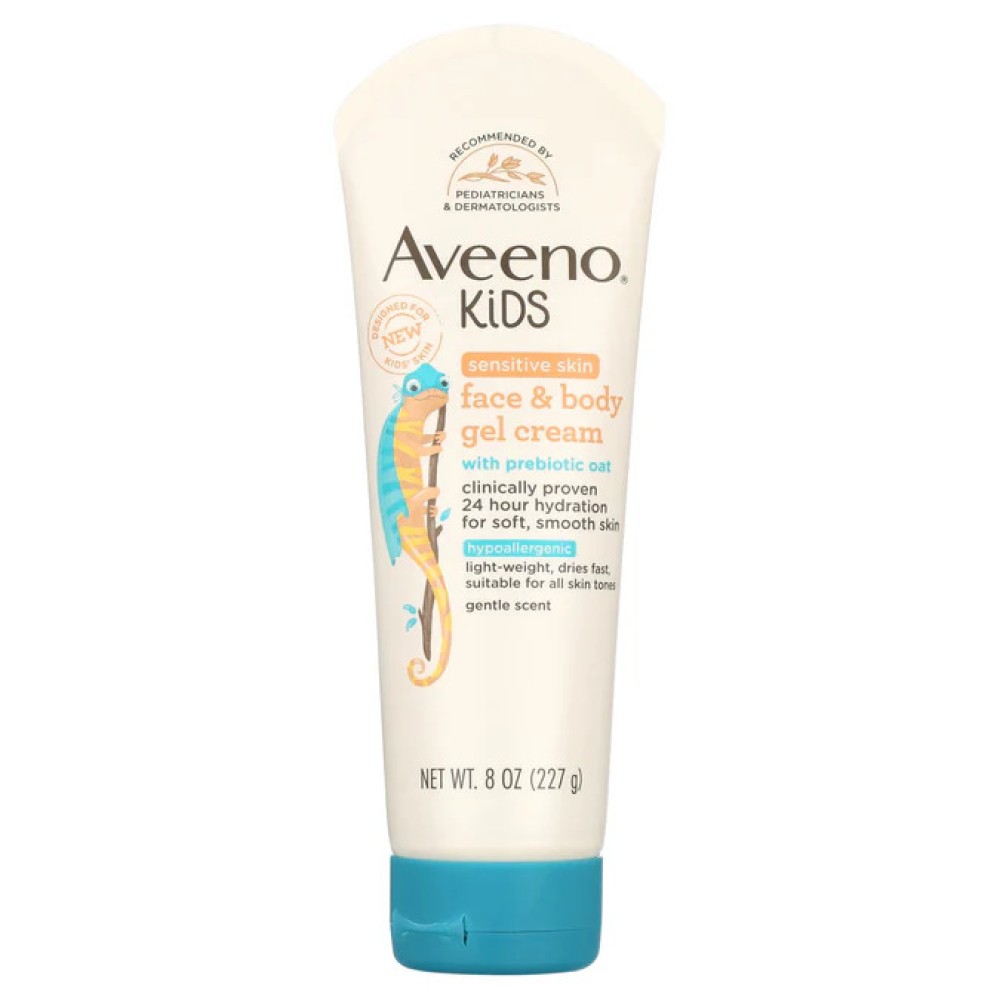 Aveeno Kids Face & Body Gel Cream 227g