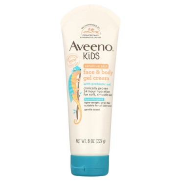 Aveeno Kids Face & Body Gel Cream 227g