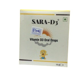 Sara-D3 Vitamin D3 Drops 15ml
