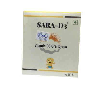 Sara-D3 Vitamin D3 Drops 15ml