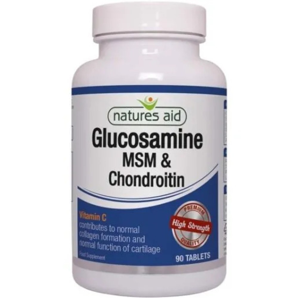 Nature's Aid Glucosamine & Chondroitin w/MSM 90'S