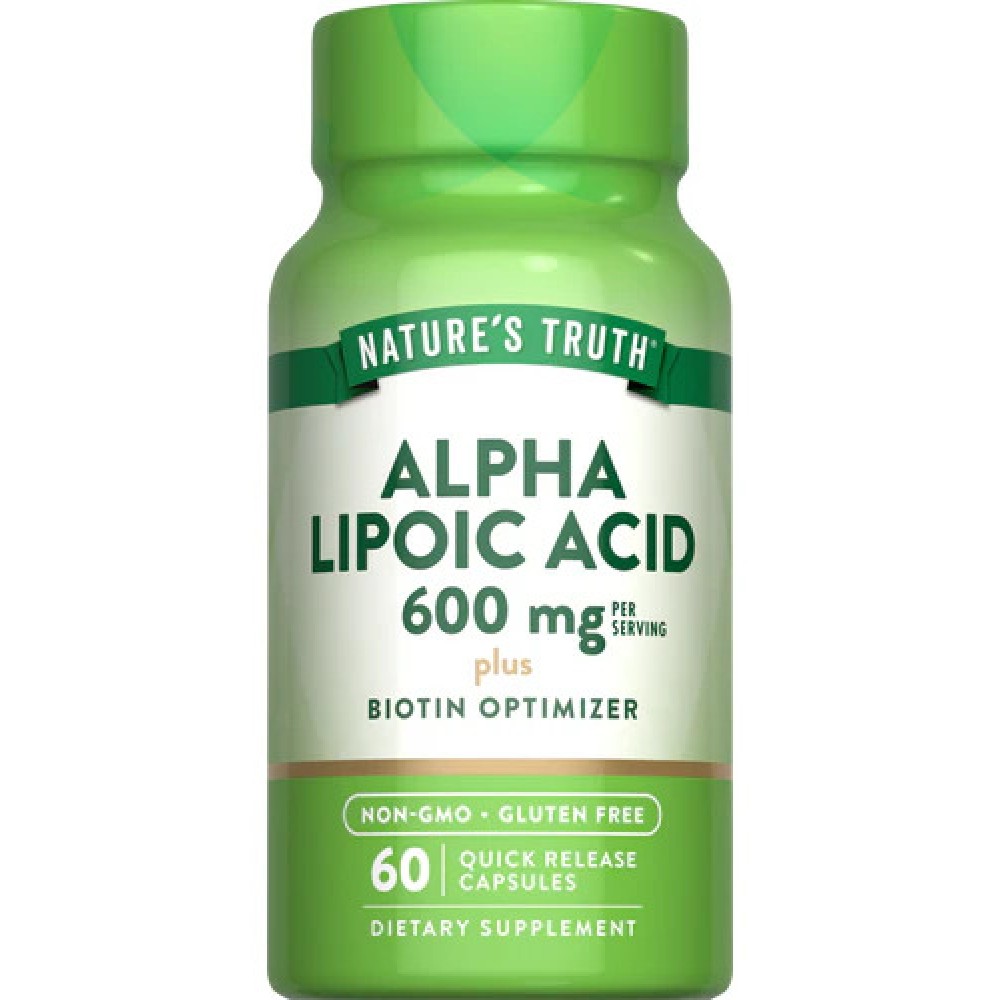 Nature's Truth Alpha Lipoic Acid 6000mg with Biotin 60's