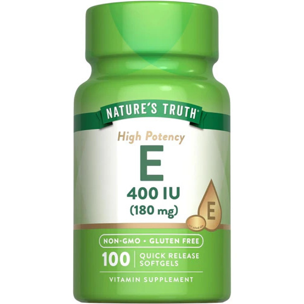 Nature's Truth Vitamin E 4000IU Softgels 100's