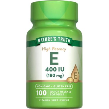 Nature's Truth Vitamin E 4000IU Softgels 100's