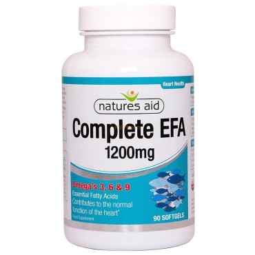 Nature's Aid Complete EFA 1200MG (Omega 3,6,9) 90's