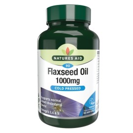 Nature's Aid Flaxseed Oil 1000mg Cold Pressed) 90's