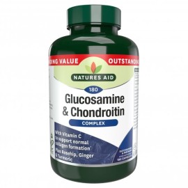 Nature's Aid Glucosamine & Chondroitin Complex w/ Ginger & Tumeric 90's