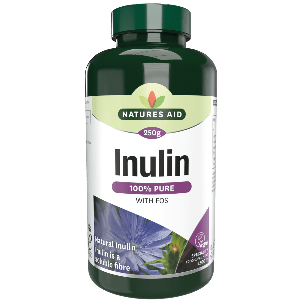 Nature's Aid Inulin Powder (Soluble Fibre) 250mg