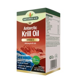 Nature's Aid Krill Oil 500Mg 60's