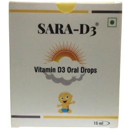 Sara-D3 Vitamin D3 Drops 15ml