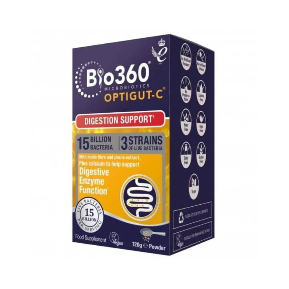 Nature's Aid Optigut-C 15B-3 Strains Mag & Prune 120g Probiotic