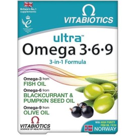 Ultra Omega 3,6,9 Capsules 60's