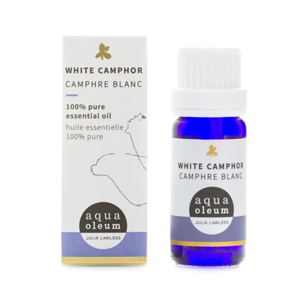 Aqua Oleum Camphor 100% Pure Essential Oil 10ml