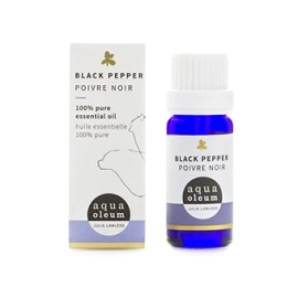 Aqua Oleum Black Pepper 100% Pure Essential Oil 10ml