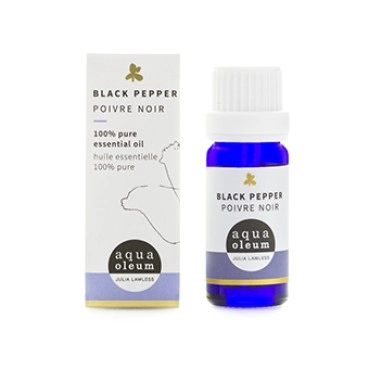 Aqua Oleum Black Pepper 100% Pure Essential Oil 10ml