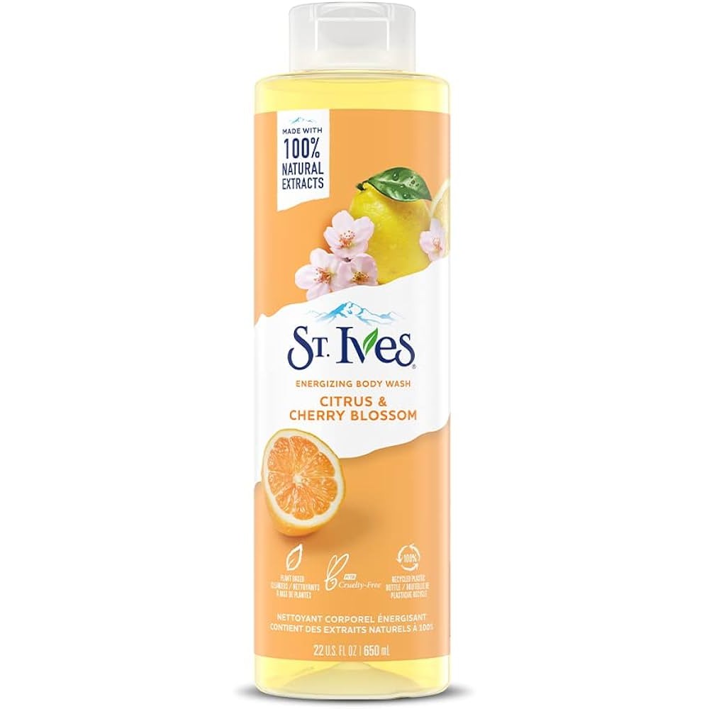 St Ives Body Wash Citrus & Cherry Blossom 650ml
