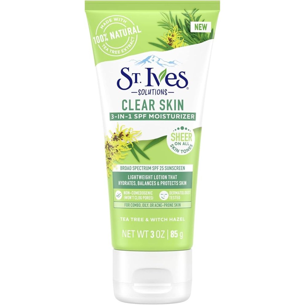 St Ives Spf 25, 3 In 1 Moisturizer 85g