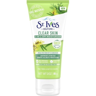 St Ives Spf 25, 3 In 1 Moisturizer 85g