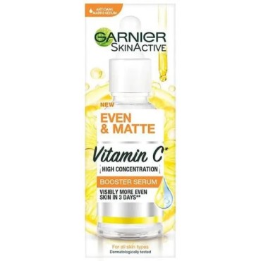 Garnier Even & Matte Vitamin C Booster Serum 30ml