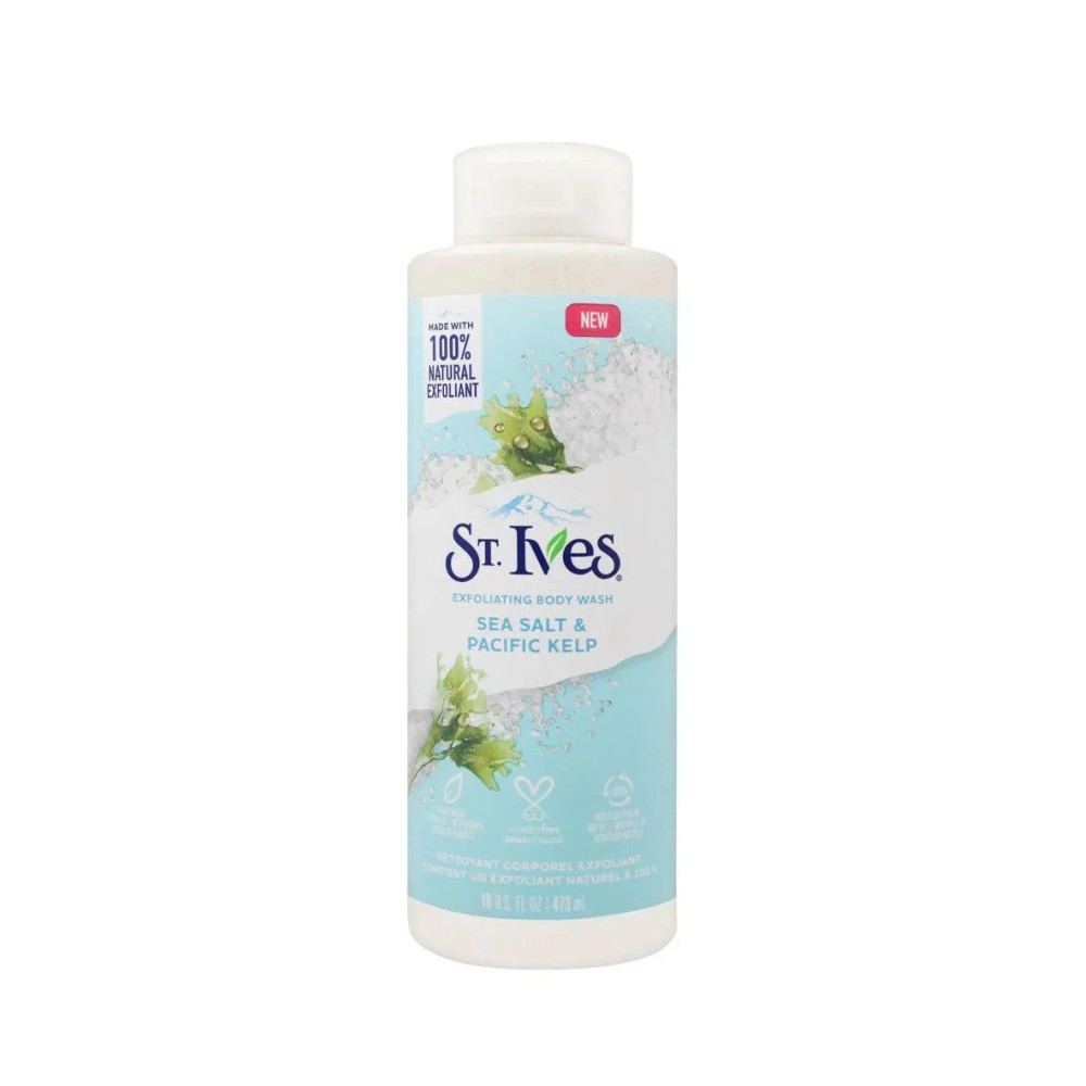 St Ives Body Wash Sea Salt & Pacific Kelp 473ml