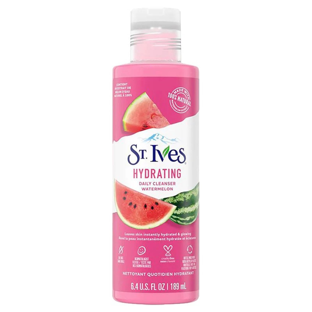 St Ives Hydrating Watermelon Facial Cleanser 200ml