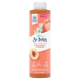 St Ives Body Wash Fresh Peach & Jasmine 650ml