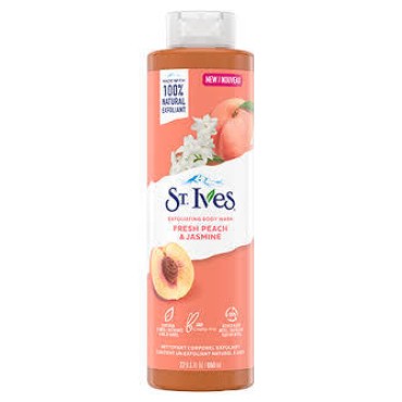 St Ives Body Wash Fresh Peach & Jasmine 650ml