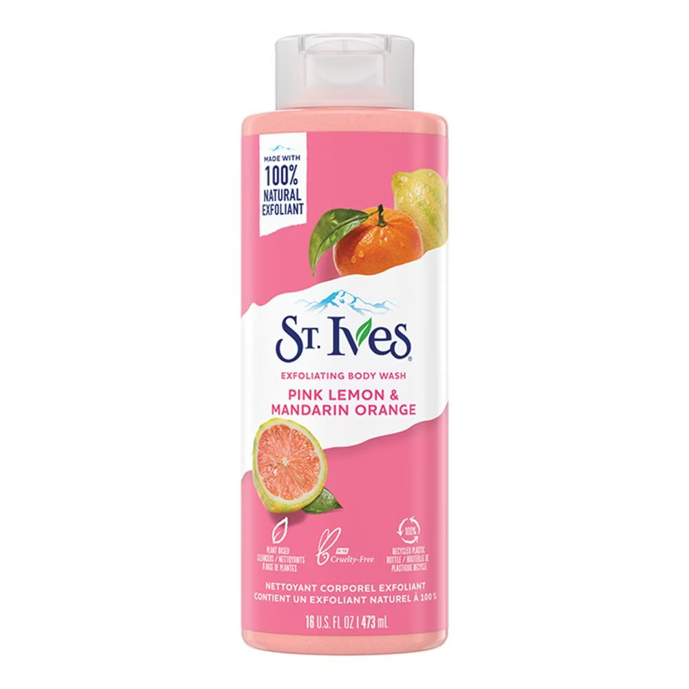 St Ives Body Wash Pink Lemon & Mandarin Orange 473ml