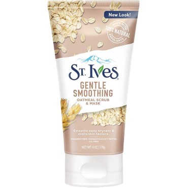 St Ives Oatmeal Scrub & Mask Nourished & Smooth 6oz/170g