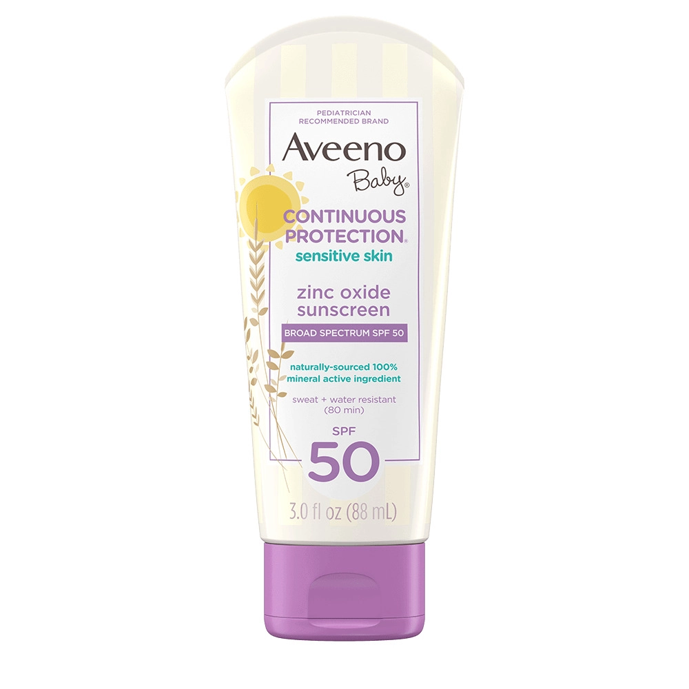 Aveeno Baby Continous Protection Sensitive Skin Lotion SPF50 88ML