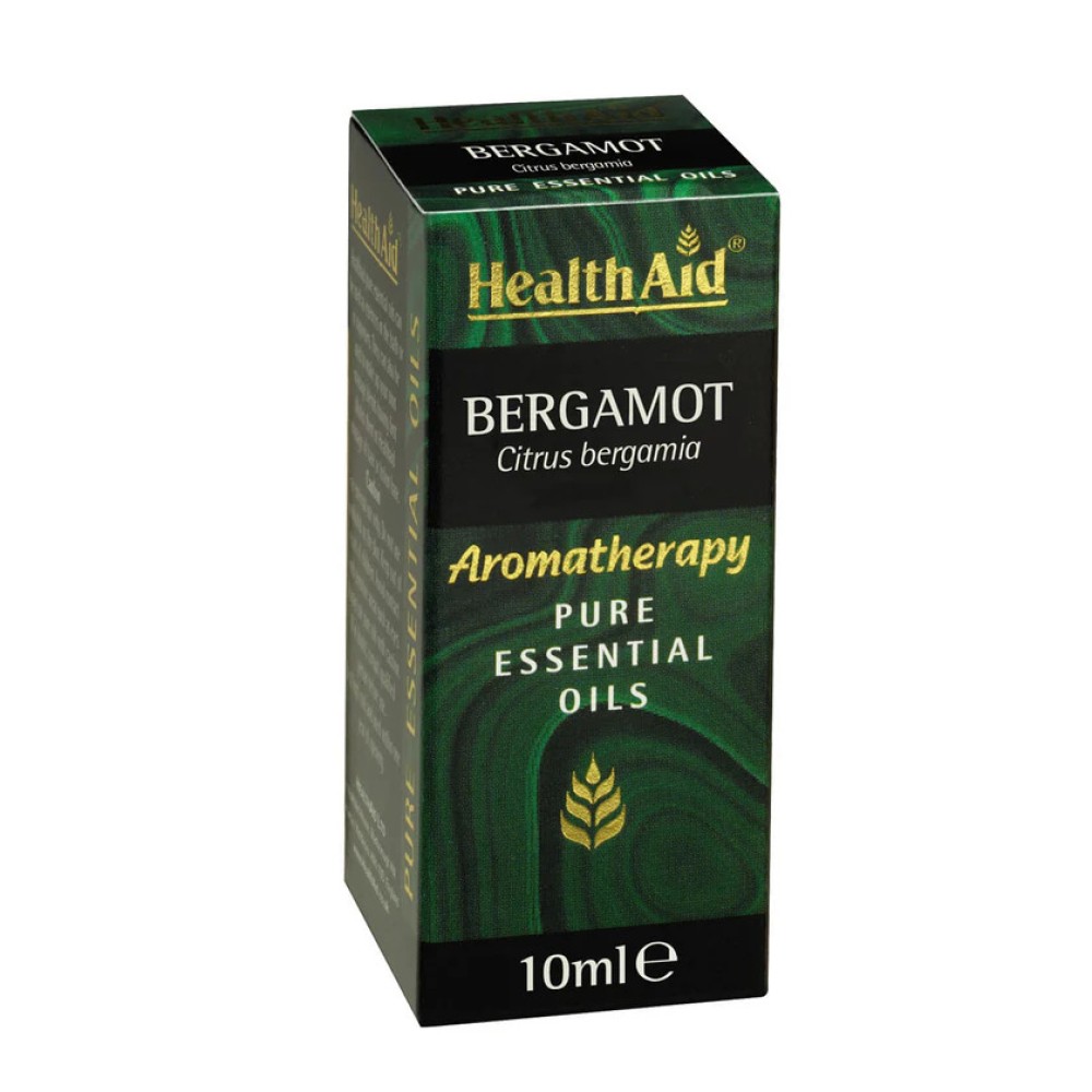 Health Aid Bergamot Aromatherapy Pure Essential Oils 10ml