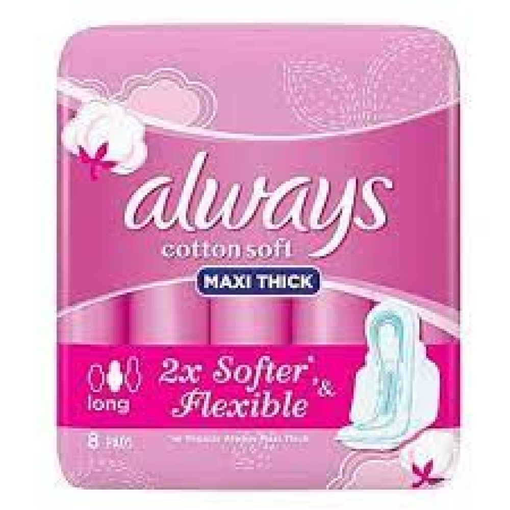 Always Cotton Soft(maxi Thick 7's Long)