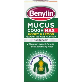 Benylin Mucus Cough Max Honey and Lemon Flavour 300ml