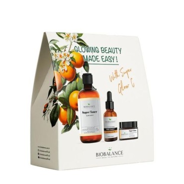 Bio Balance Glow Toner + Vitamin C Serum + Super Glow Gel Bundle