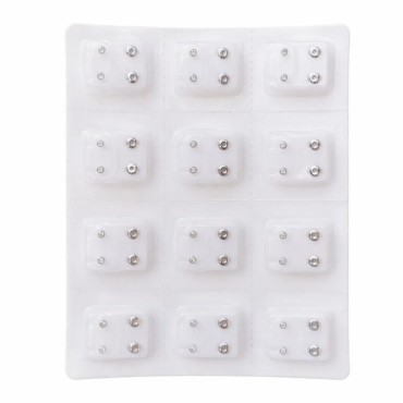 Caflons Stud Earrings Silver