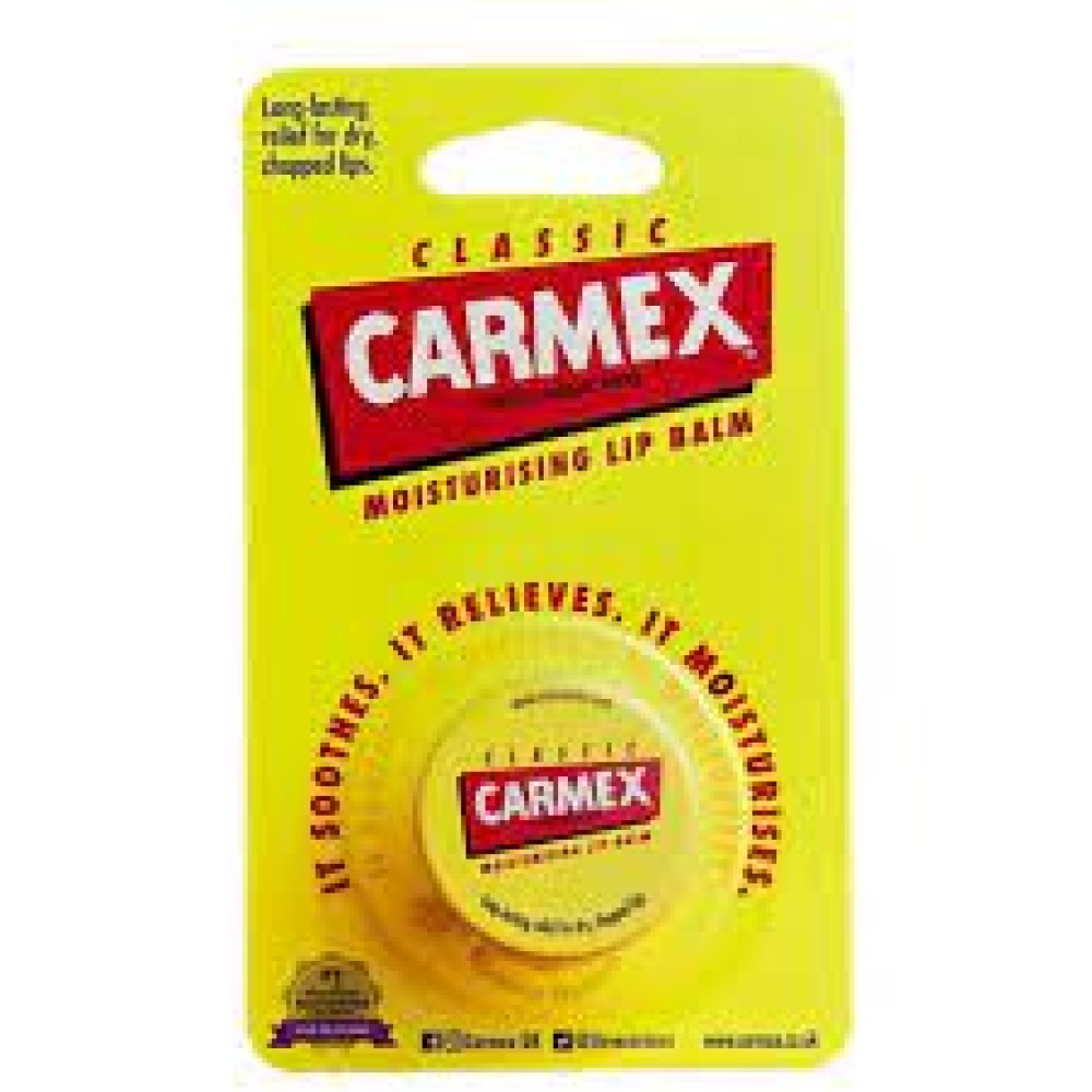 Carmex Classic Moisturising Lip Balm Pot  7.5g