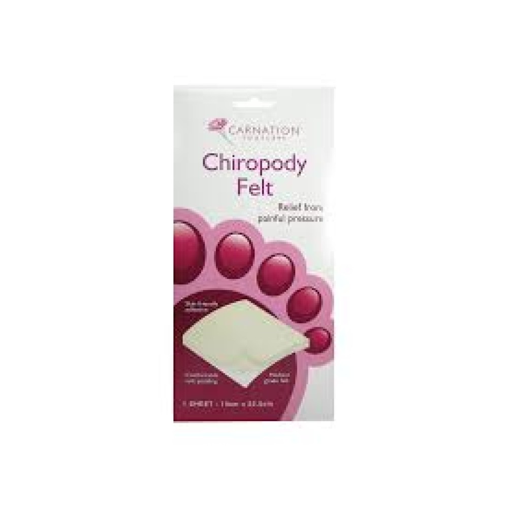 Carnation Chiropody Felts